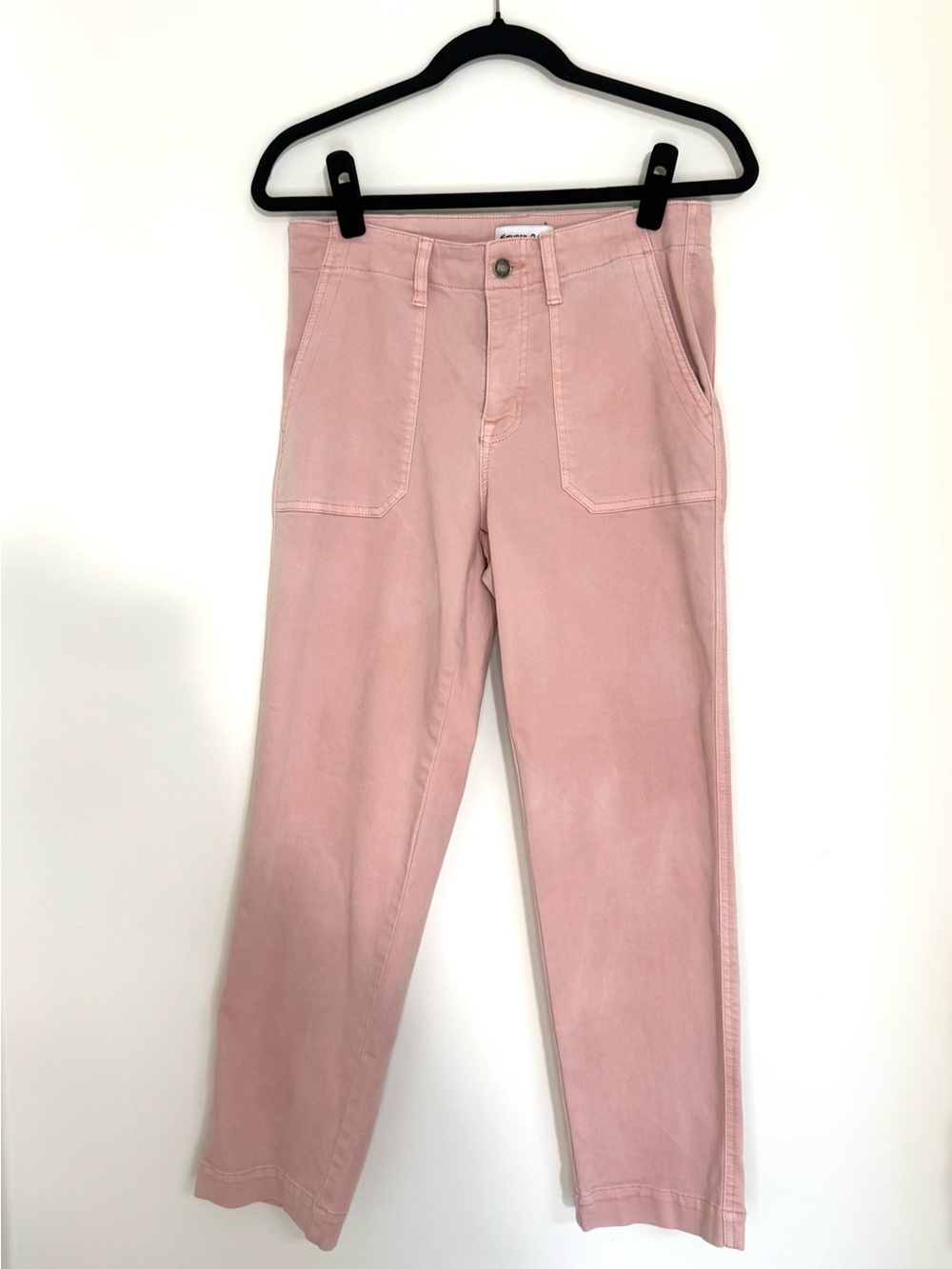 Studio Blue Dusty Rose Pink Trousers Jeans 28 Straight Leg Soft Pants